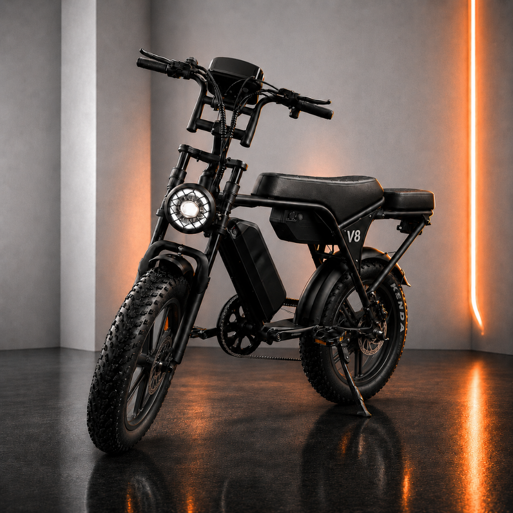 V8 MAX Dual-Battery (750W) Electric Bike