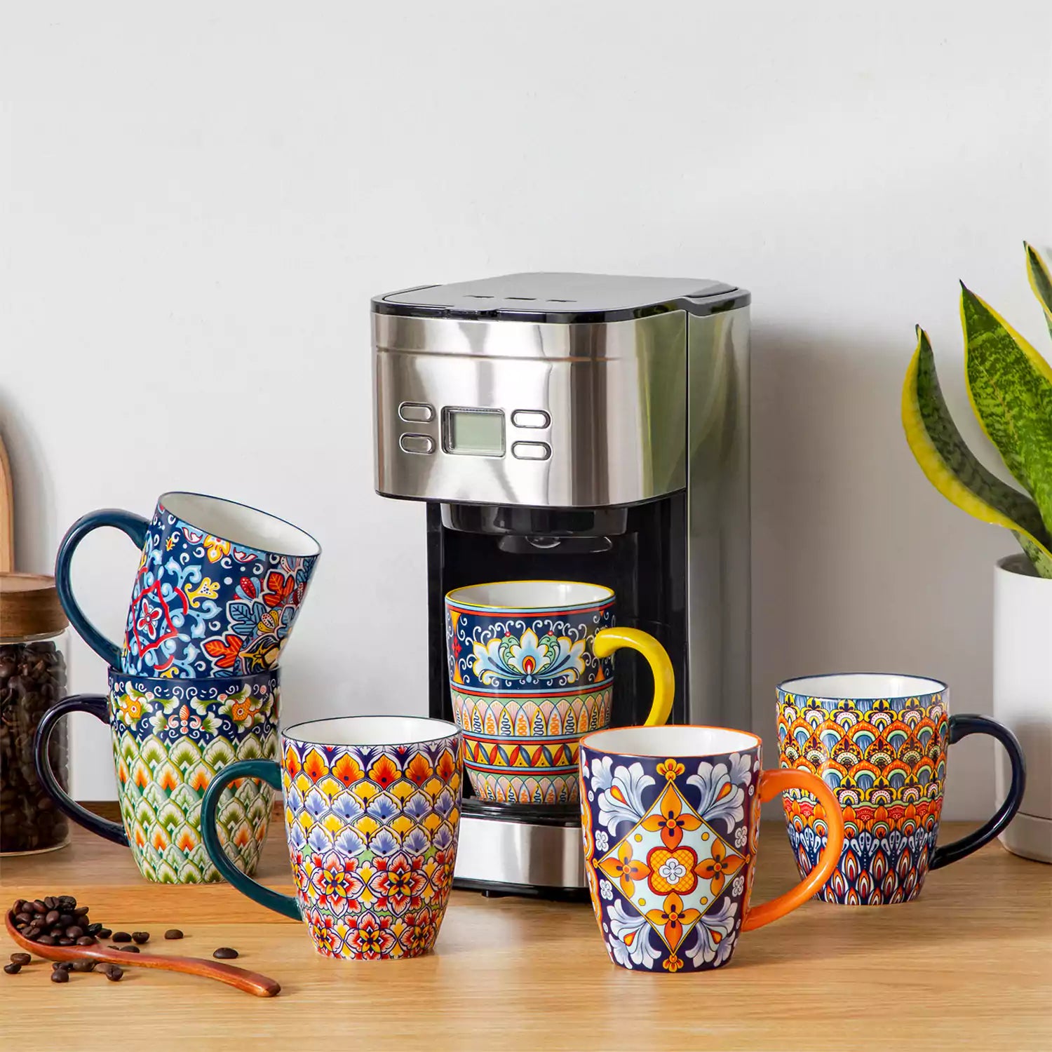 Simi Mugs Set of 6