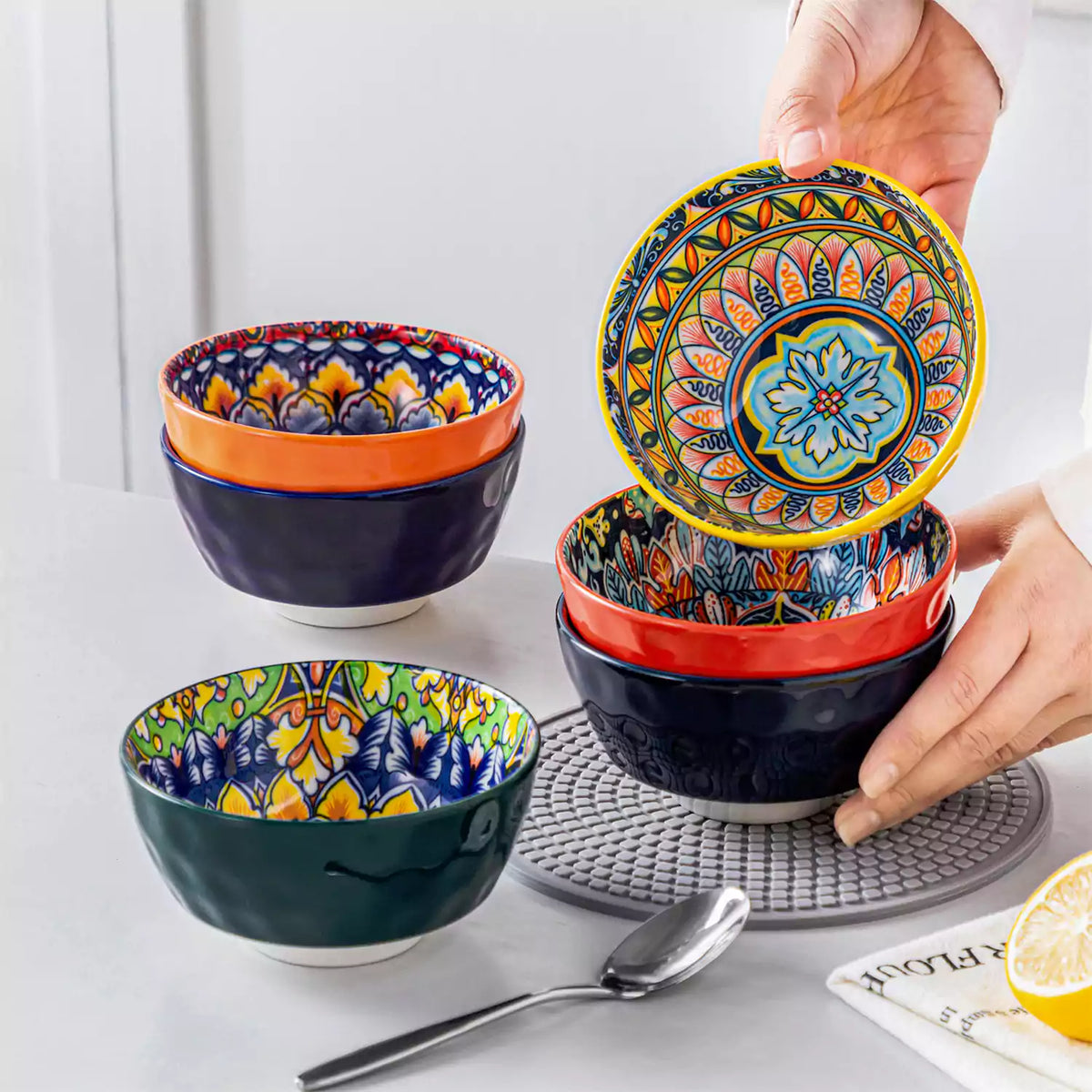 Simi Mini Cereal Bowls Set of 6