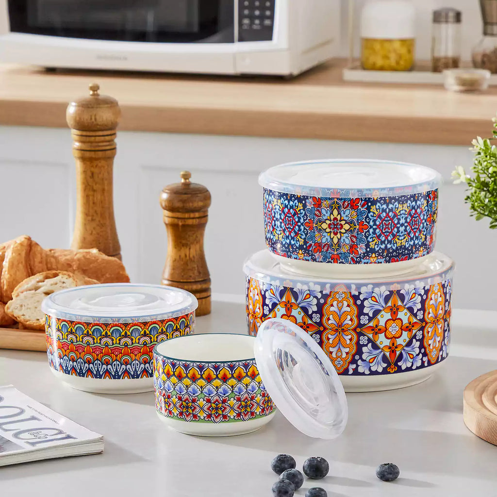 Simi Food Storage Bowls Set of 4