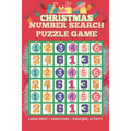 Christmas Number Search Puzzle Game - Engaging activity - Large print: Christmas gift idea for Elderly/Seniors - Number search puzzle game with variat - Paperback