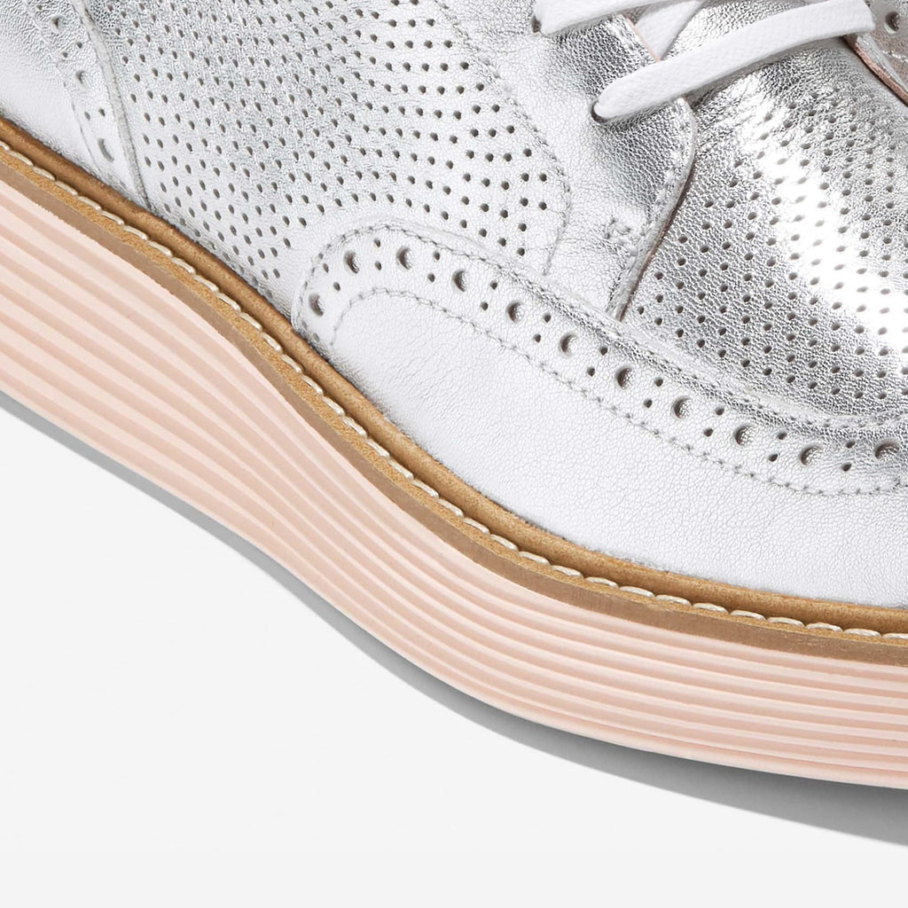 WOMENS COLE HAAN ORIGINALGRAND PLATFORM WINGTIP OXFORDS