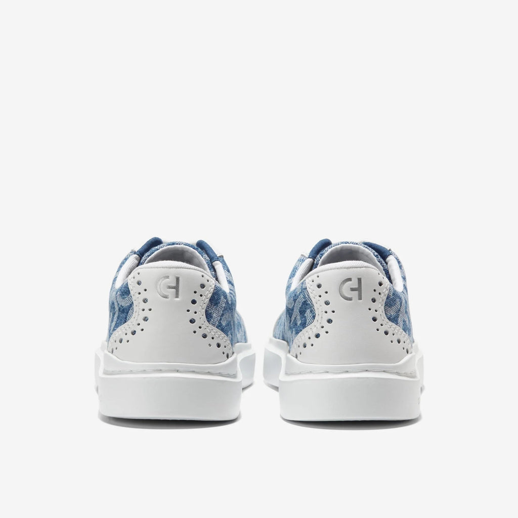 WOMENS COLE HAAN GRAND PRO RALLY CANVAS T-TOE SNEAKER - WIDE WIDTH