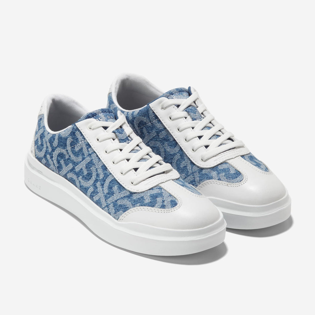 WOMENS COLE HAAN GRAND PRO RALLY CANVAS T-TOE SNEAKER - WIDE WIDTH