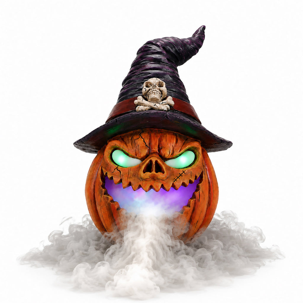 Halloween Jack-O'-Lantern Pumpkin Mist Maker Ornament