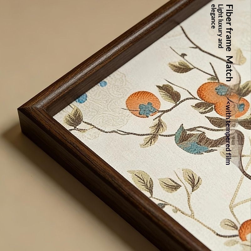 "Shi Shi Ru Yi" Embroidered Jewelry Tray – Wealth-Attracting Dresser Vanity Dish (20 × 30 cm)