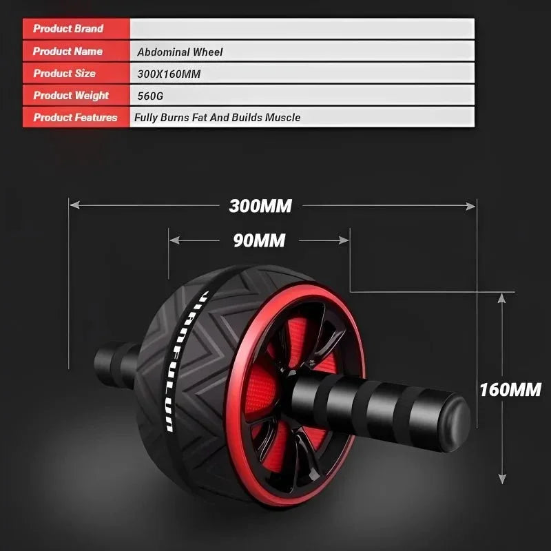 Ab Roller Wheel - Cushioned Handle Core Trainer