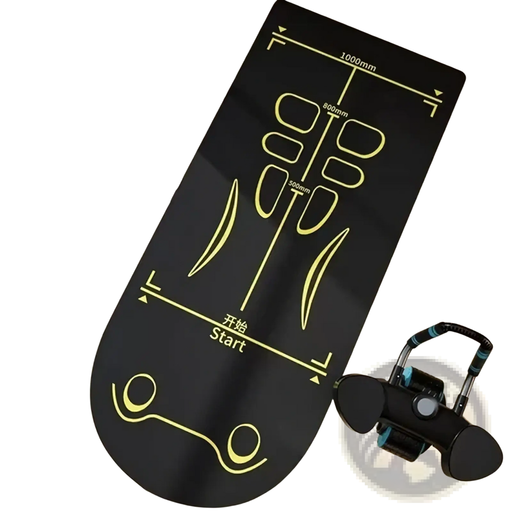 Abdominal Wheel Mat Non Slip Tpe Fitness Pad