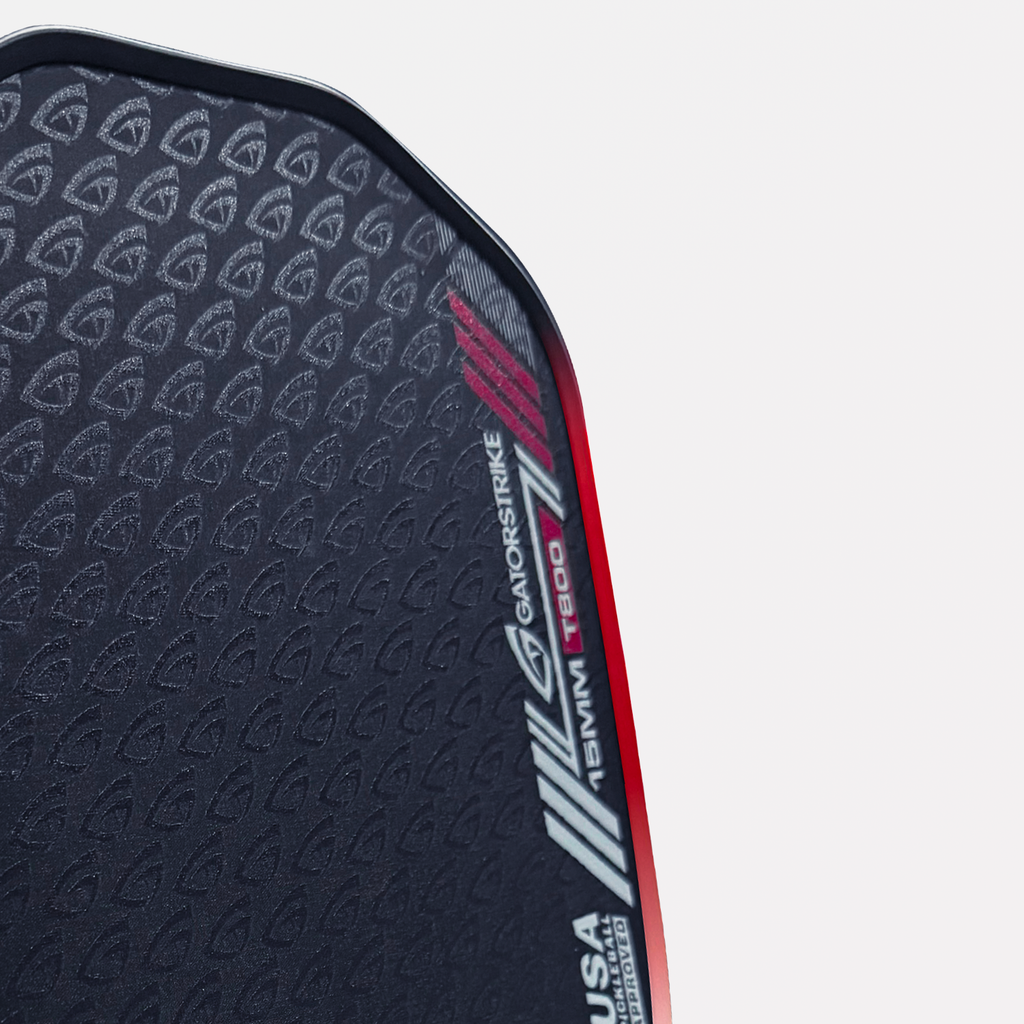 Pickleball Paddle - GatorStrike A.R.M.O.R Gen 5X — 15mm Raw Carbon All-Court Pickleball Paddle