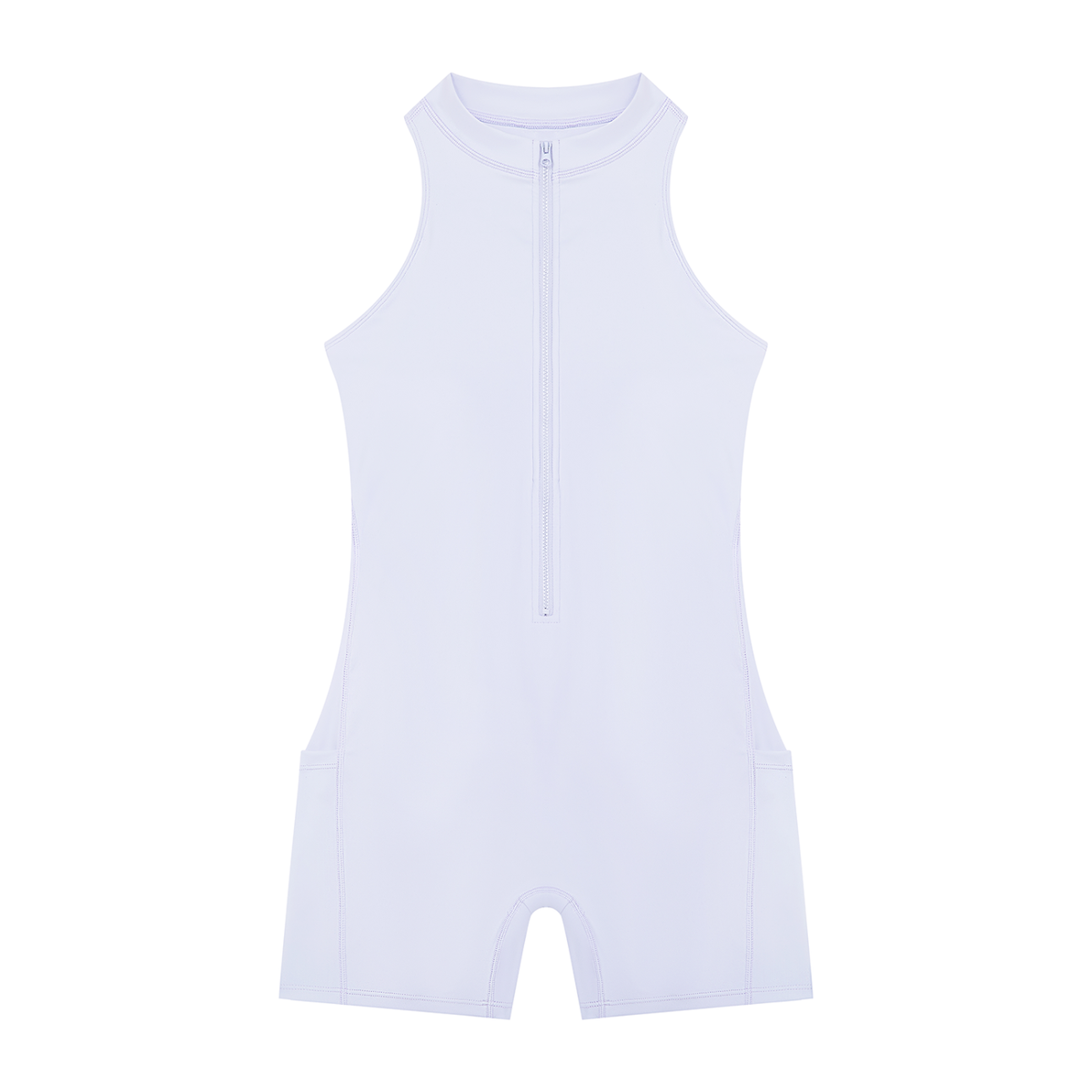 Loki & Ivy Women’s Quarter-Zip Yoga Romper