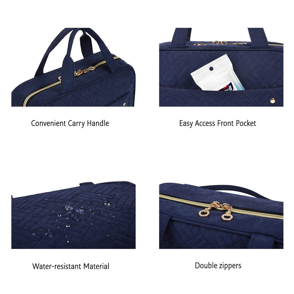 BAGSMART Toiletry Bag Travel Bag with Hanging Hook