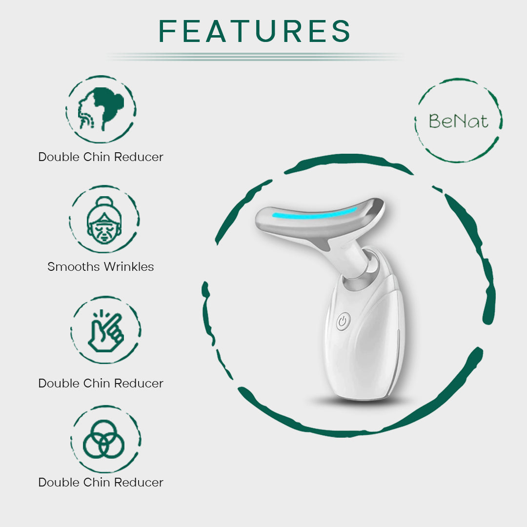 Lift, Sculpt & Glow Toolkit -Set of 3- LED Therapy, Electric Gua Sha & Microcurrent Toning Device for Radiant Skin