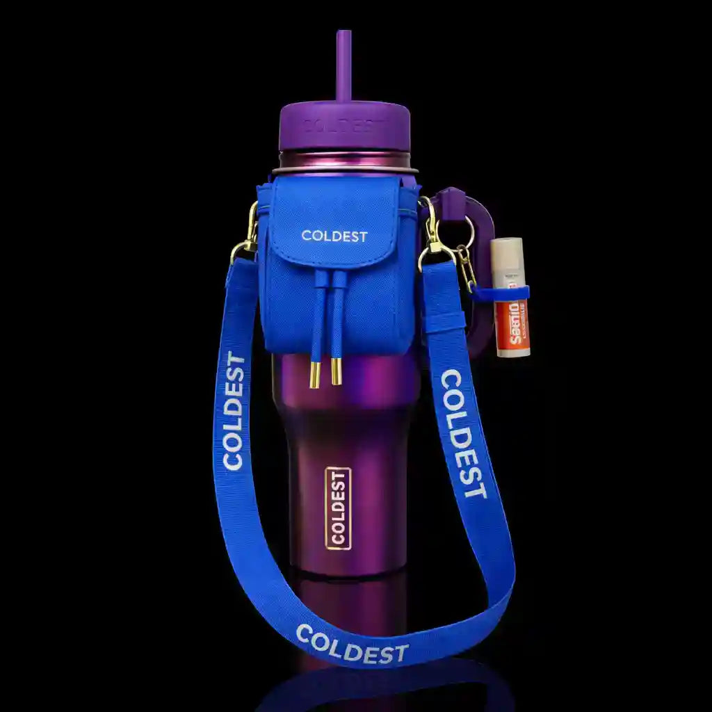 Mini Backpack & Squeeze Holder, Key Hanger, Mint Box - Water Bottle Backpack