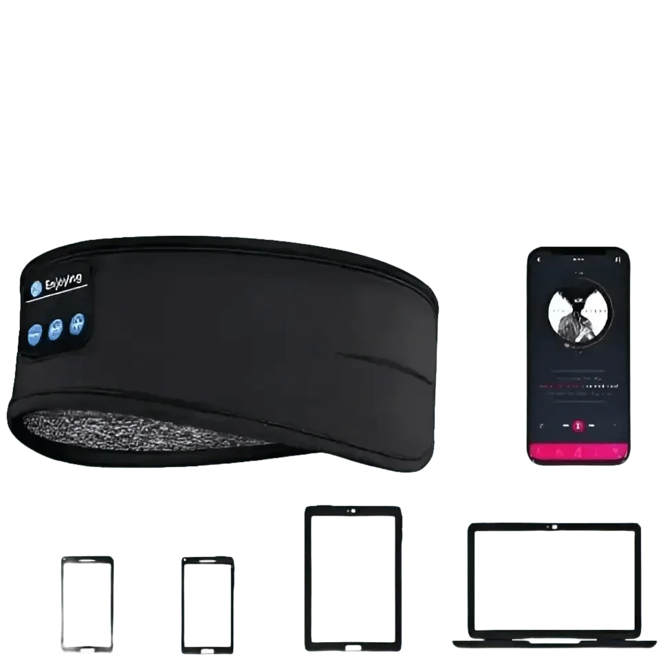 Bluetooth Sleeping Headphones Music BT Headband with Speaker Earpiece