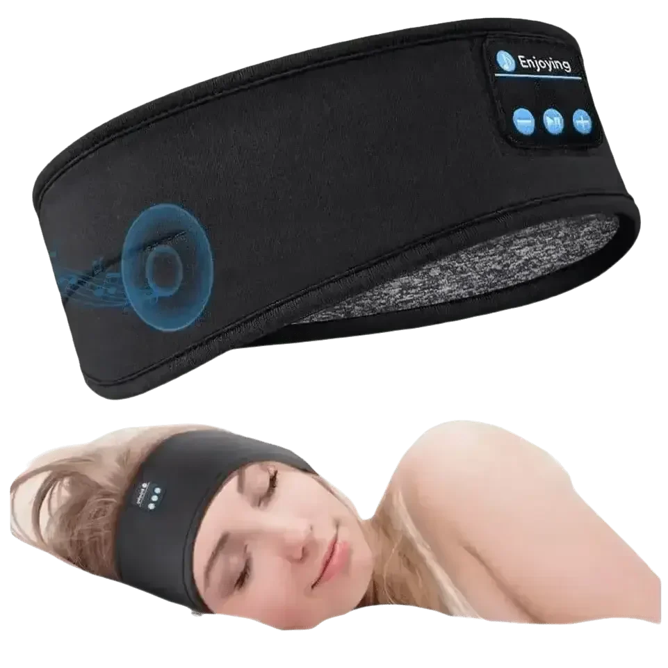 Bluetooth Sleeping Headphones Music BT Headband with Speaker Earpiece