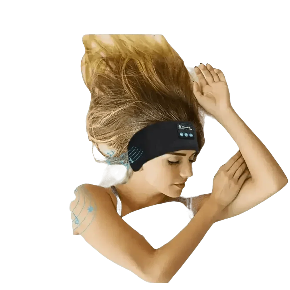 Bluetooth Sleeping Headphones Music BT Headband with Speaker Earpiece