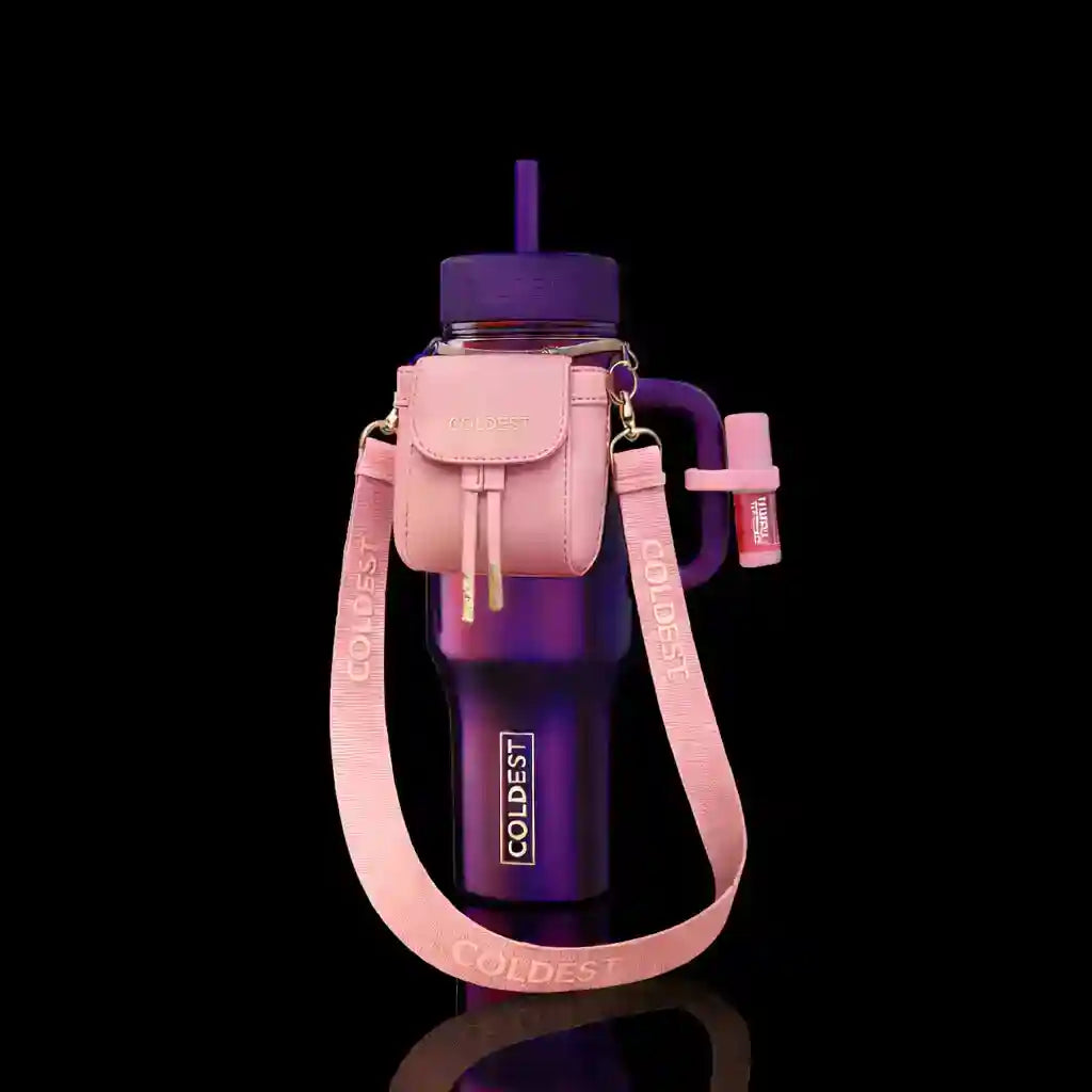 Mini Backpack & Squeeze Holder, Key Hanger, Mint Box - Water Bottle Backpack