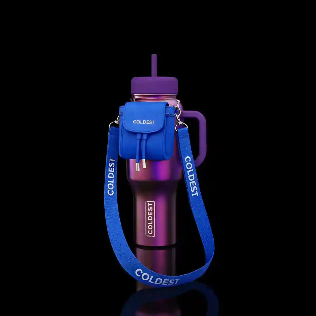 Mini Backpack & Squeeze Holder, Key Hanger, Mint Box - Water Bottle Backpack