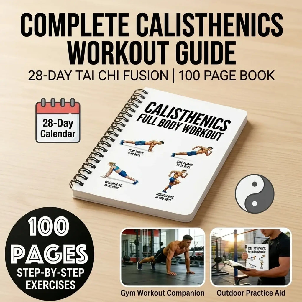 Calisthenics Workout Journal and Fitness Planner