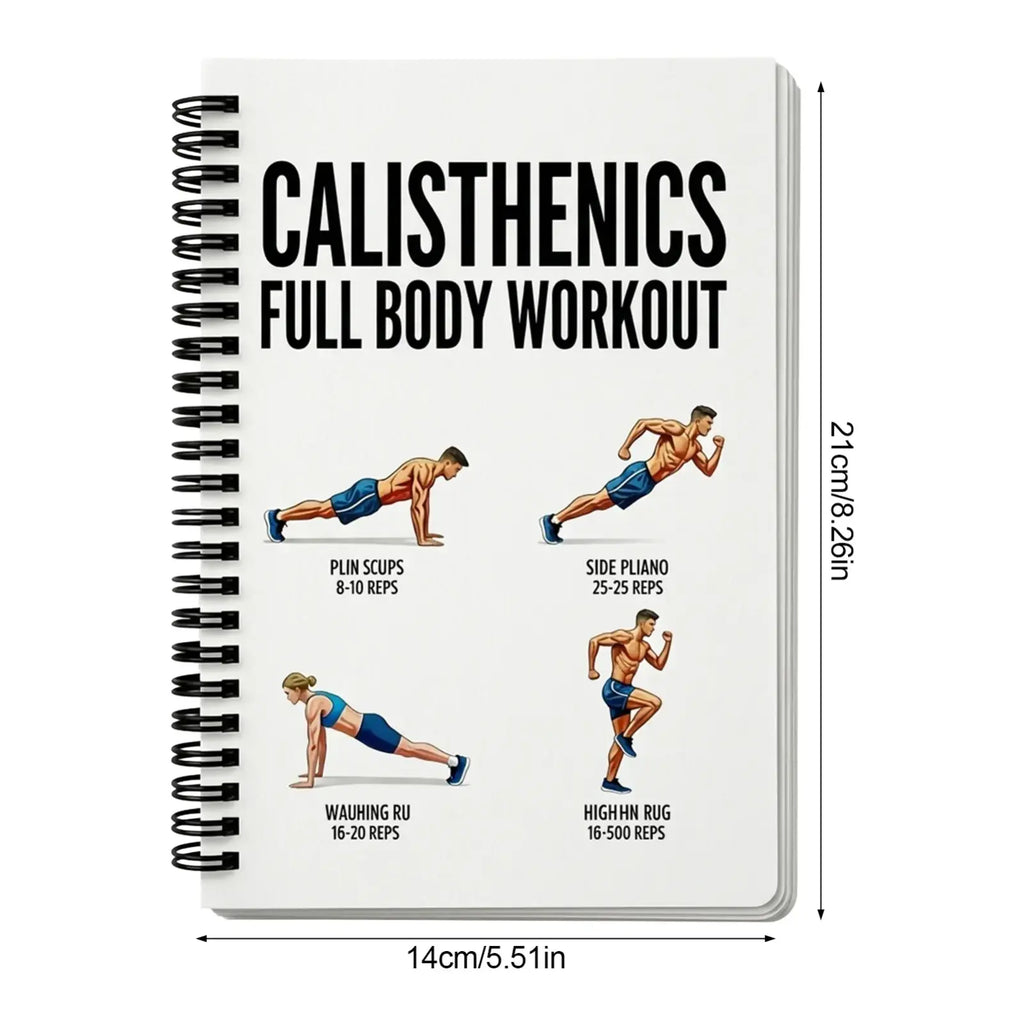 Calisthenics Workout Journal and Fitness Planner