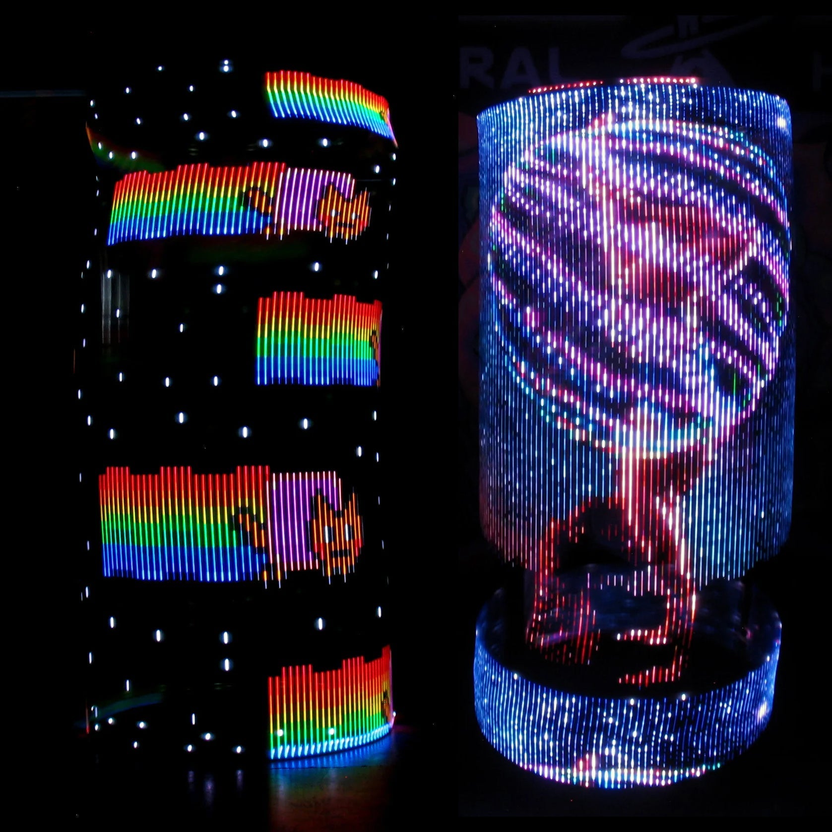 Hoops - Ready to Ship Atomic V LED Hula Hoops