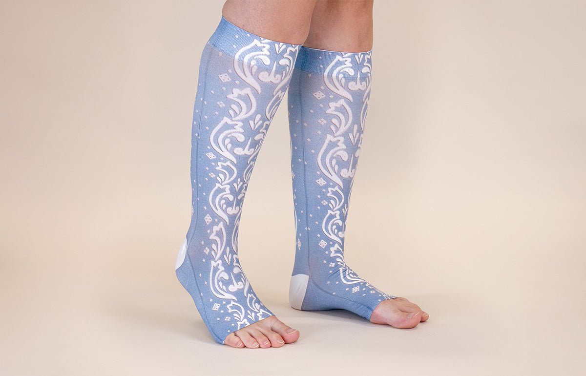 Claire LONG Gradient Compression Socks