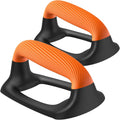 Push up Bars, Pushup Stands with Thickened Soft Plastic Handle, Stable and Non-Slip Base, Pushup Handles Perfect for Floor Strength Training