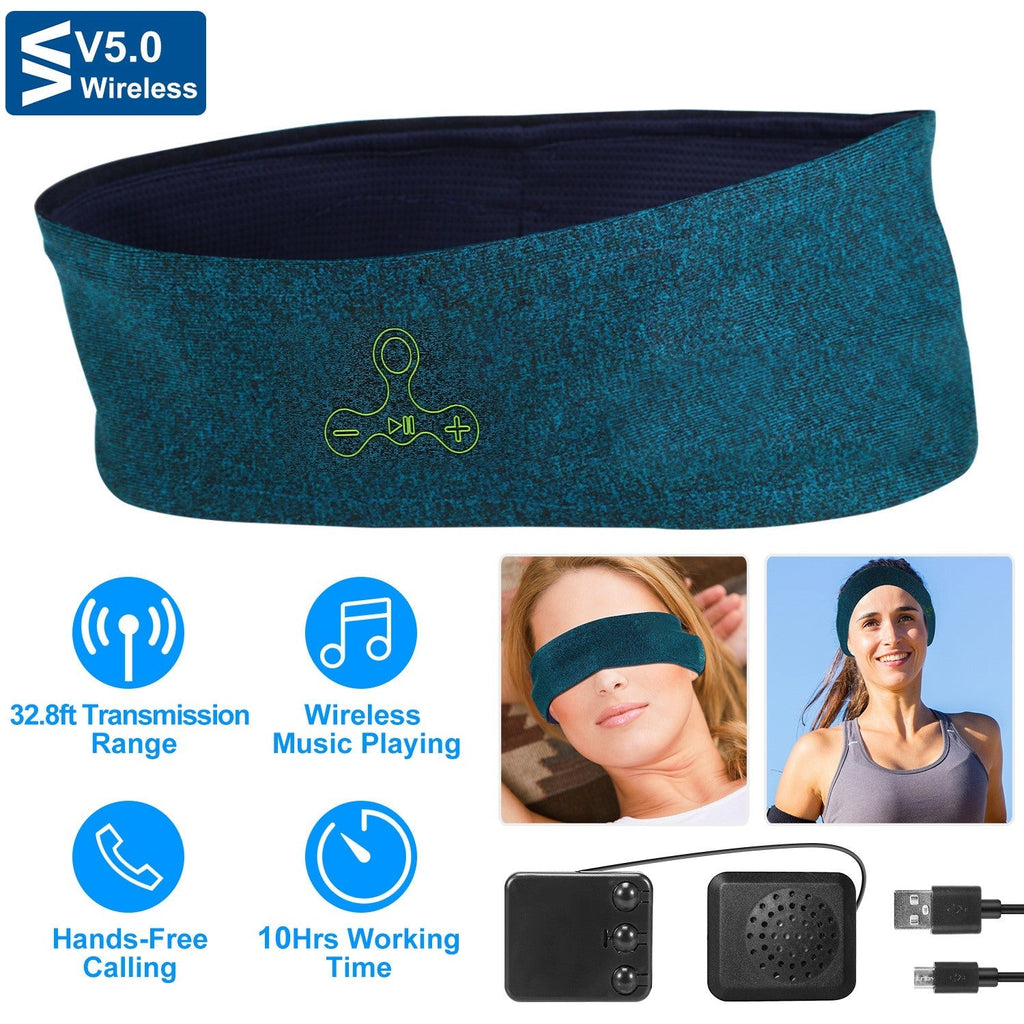 Wireless Sleep Headband with HD Speakers – for Workout, Jogging, Yoga