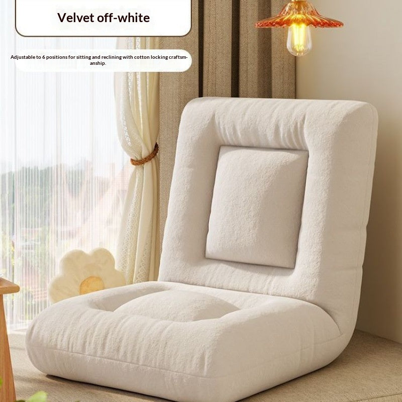 Lazy Sofa Tatami Small Apartment Folding Chair Single Backrest Chair Balcony Sofa Chair