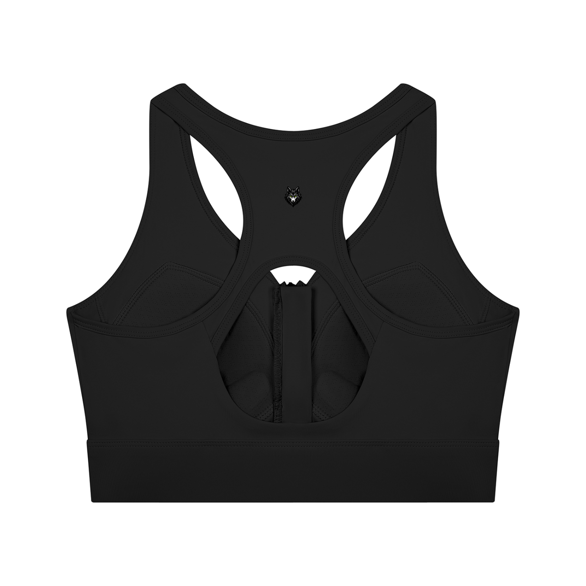 Loki & Ivy Women’s Cropped Zip Yoga Sports Bra