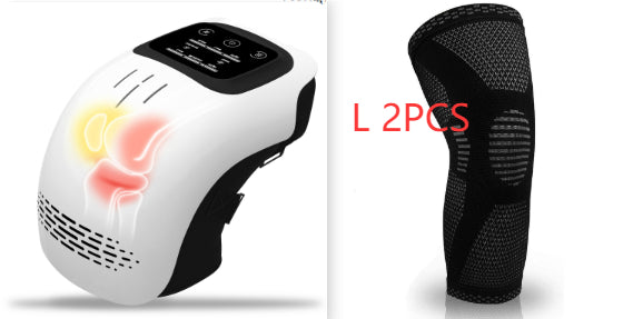 Intelligent Kneading Heating Knee Massager Rechargeable Pain Relief Infrared Laser Vibration Knee Massager