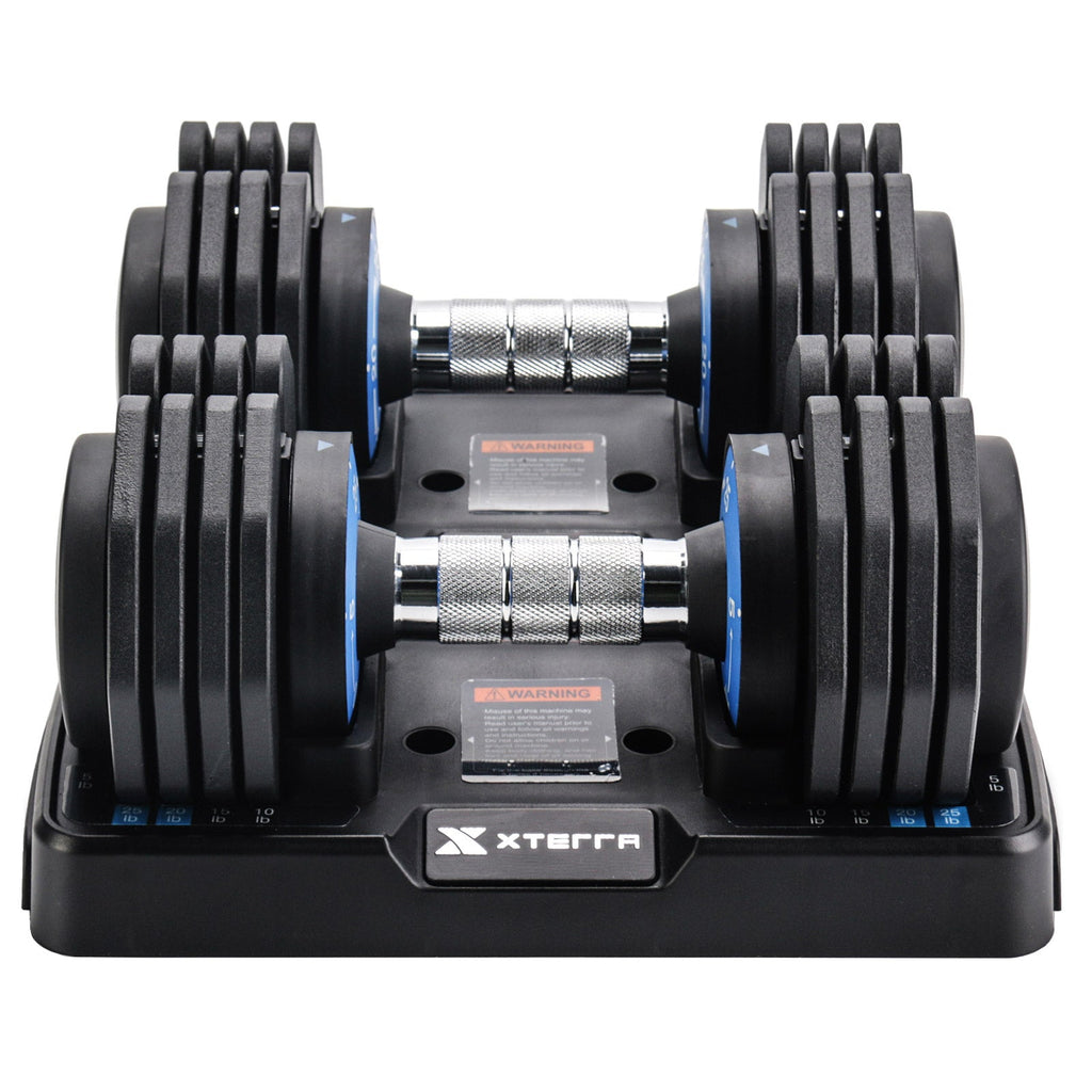 Xterra Adjustable Dumbbells Set