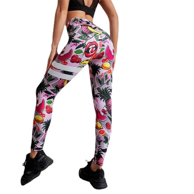 Plus Size High-Waist Compression Yoga Leggings with Pockets