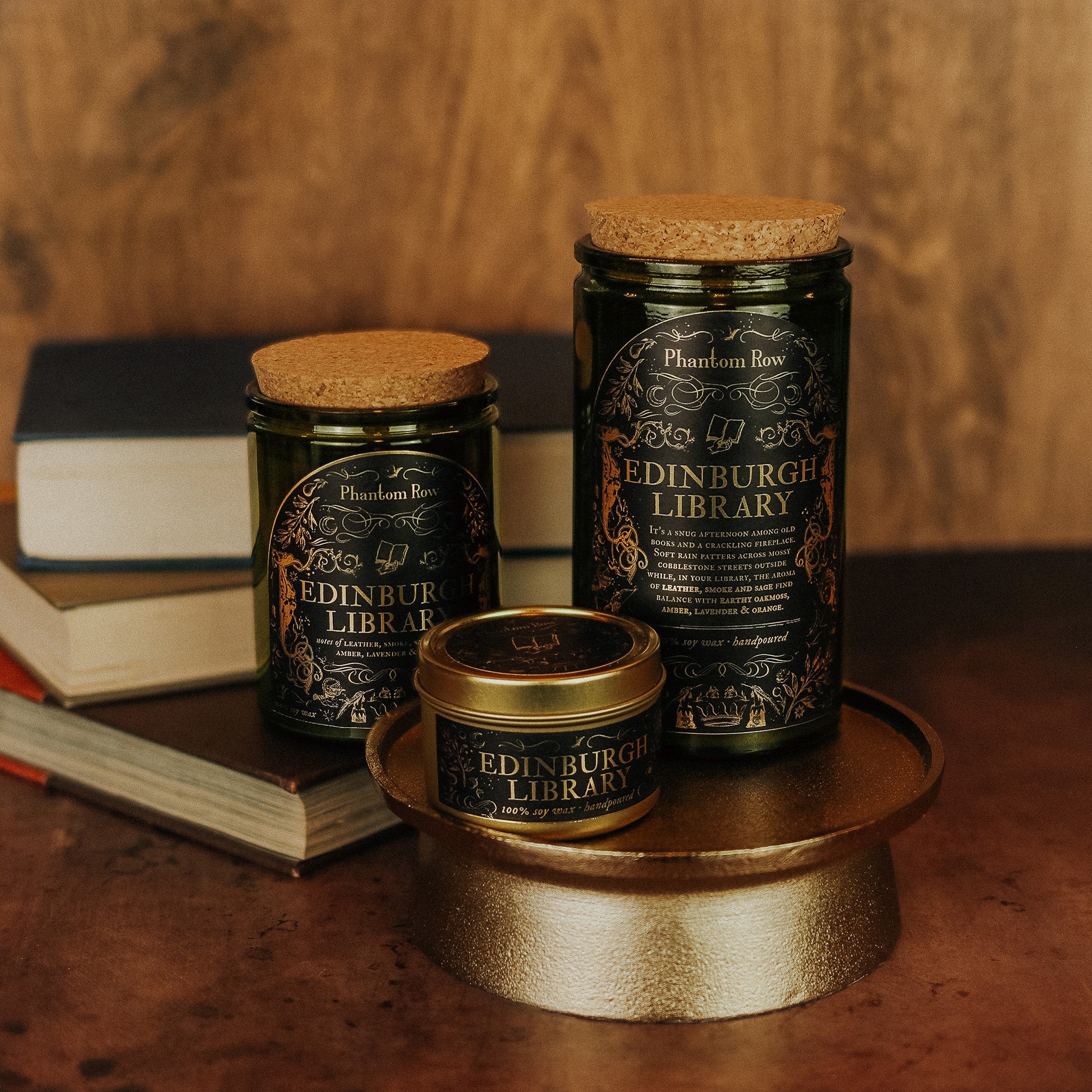 Edinburgh Library Candle