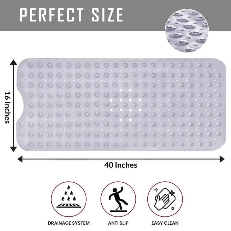 Extra Long Non Slip Bathtub Mat