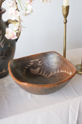 Artisanal Terracotta Decorative Bowl