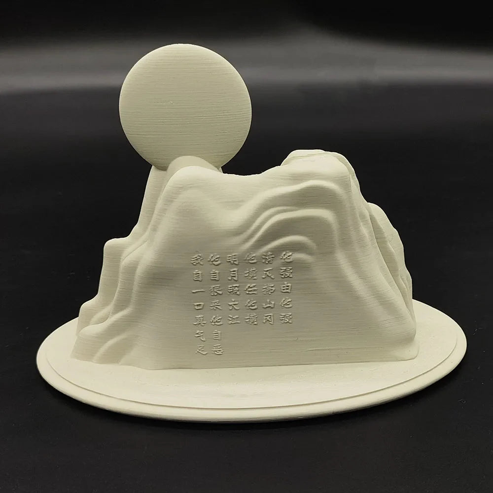 Creative Meditation "Emotional Stabilizer" Statue – 3D Printed Zen Healing Figurine