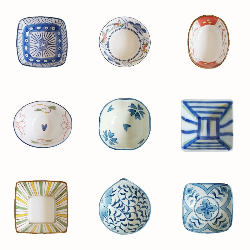 Japanese-style Ceramic Tableware For Sauces And Dips