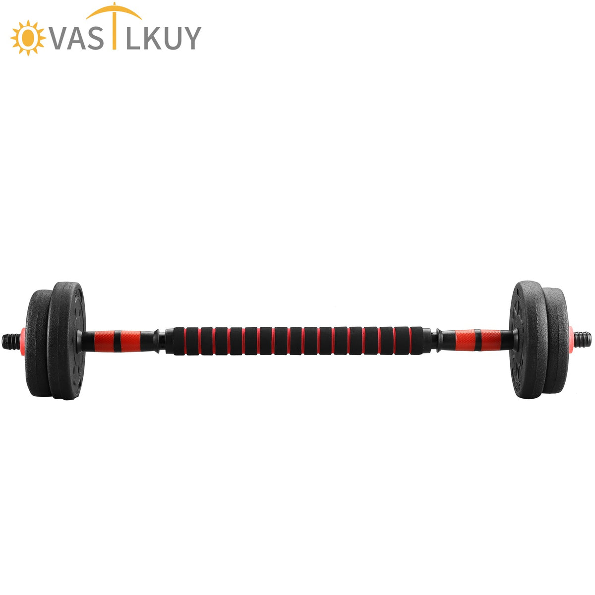 Exercise  Barbell Adjustable Weight 22LBS Strength Training Equipment