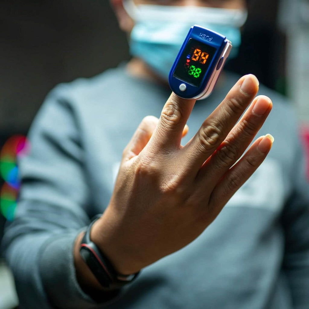 Finger Pulse Oximeter OLED Display