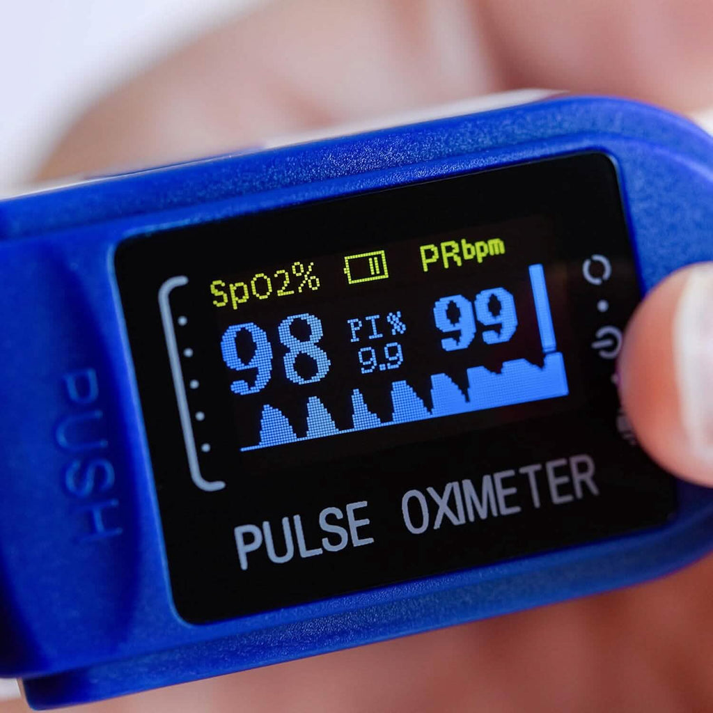 Finger Pulse Oximeter OLED Display