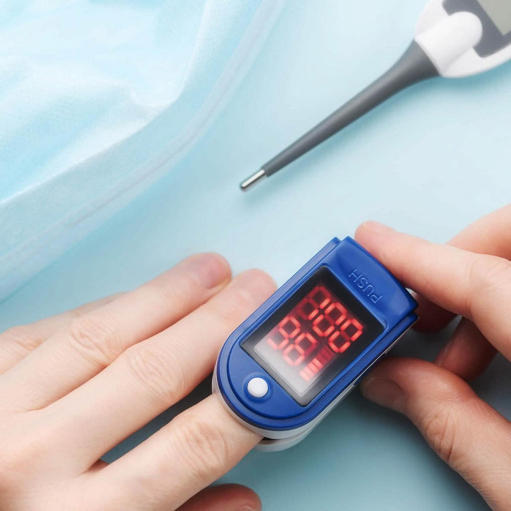 Finger Pulse Oximeter OLED Display