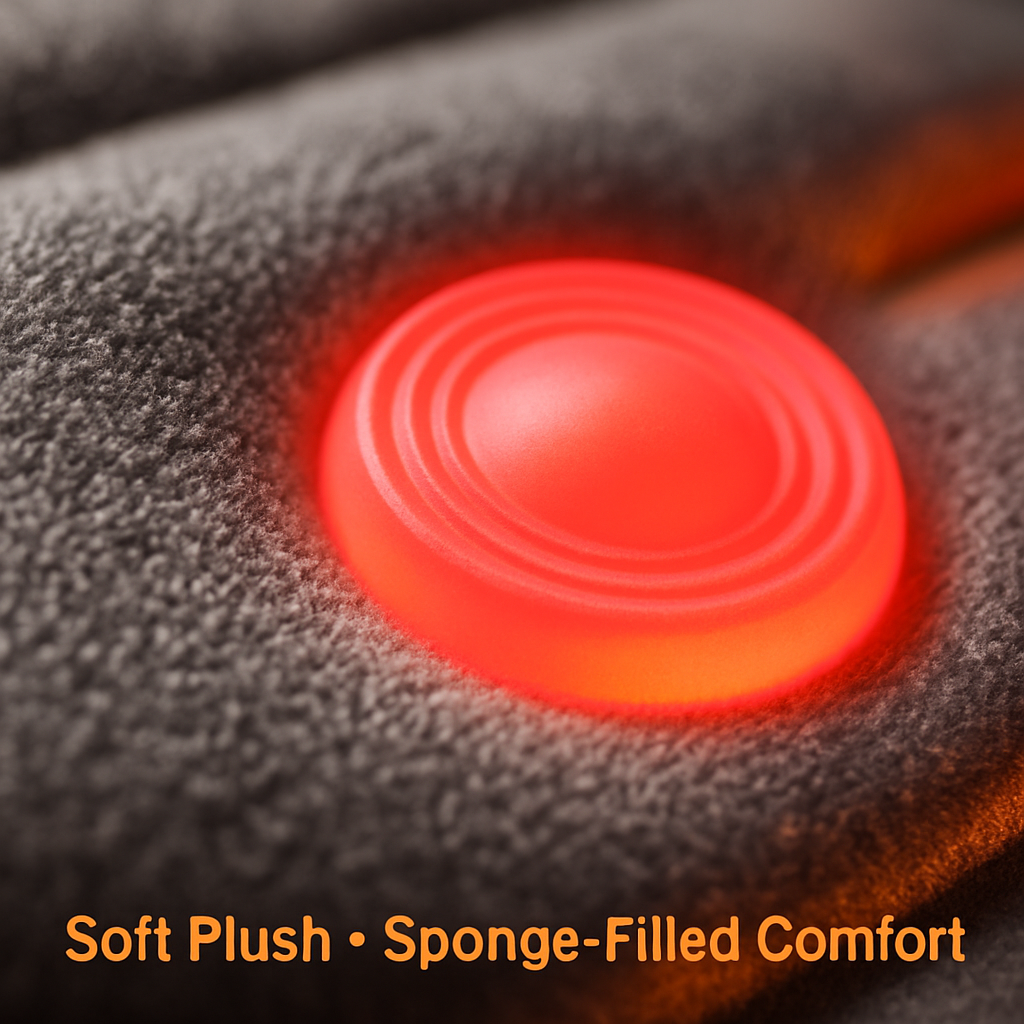 Full Body Massage Mat with Heat and Neck Pillow