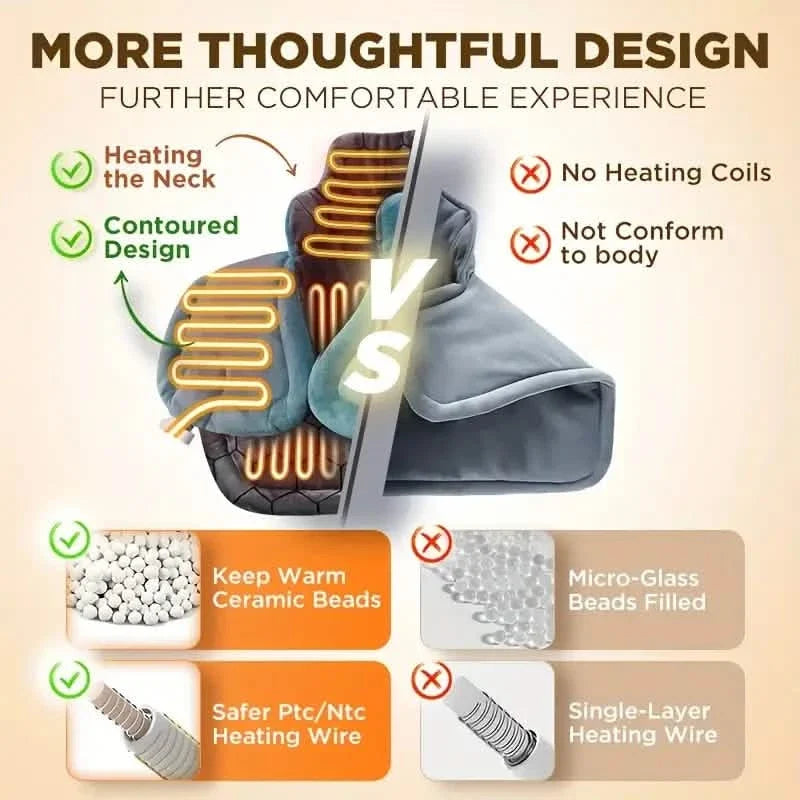 Graphene Heating Pad With 3 Times The Depth Of Warmth Shawl