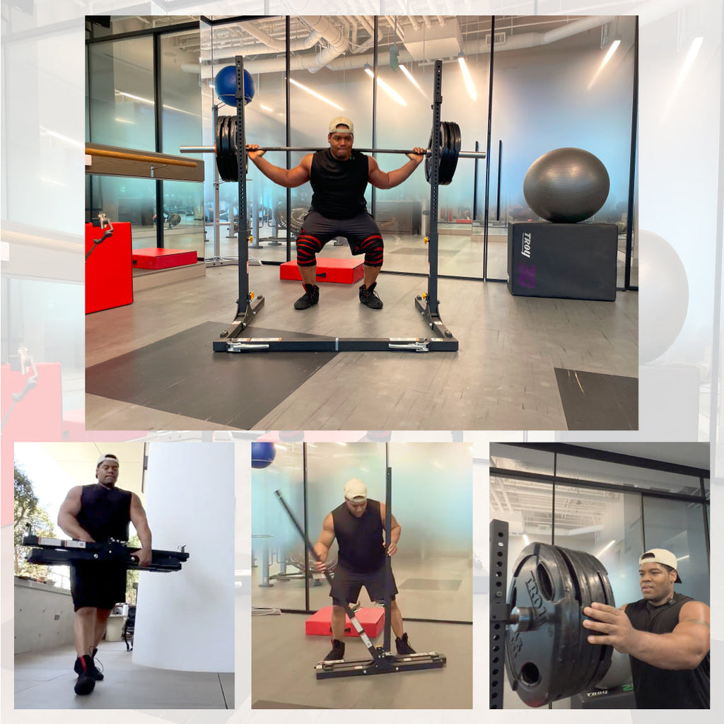 Verse® Agile Rack PRO — Folding and Portable