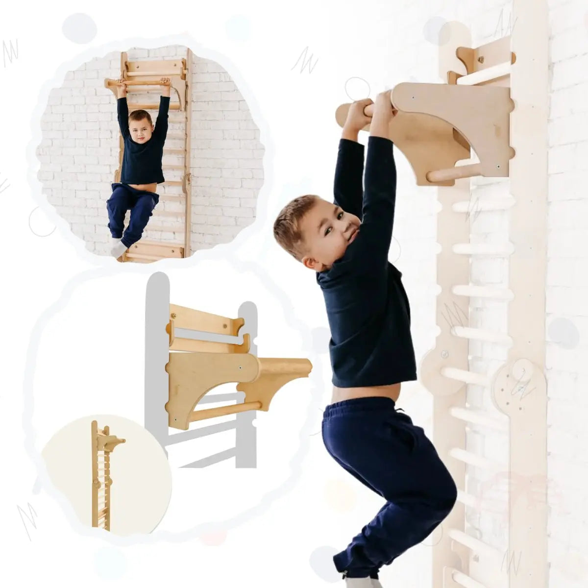 Gym Addition to the Climbing Ladders - Children