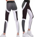 High-Waisted Honeycomb Design Ruched Workouts Fitness Yoga Gym Leggings Pants