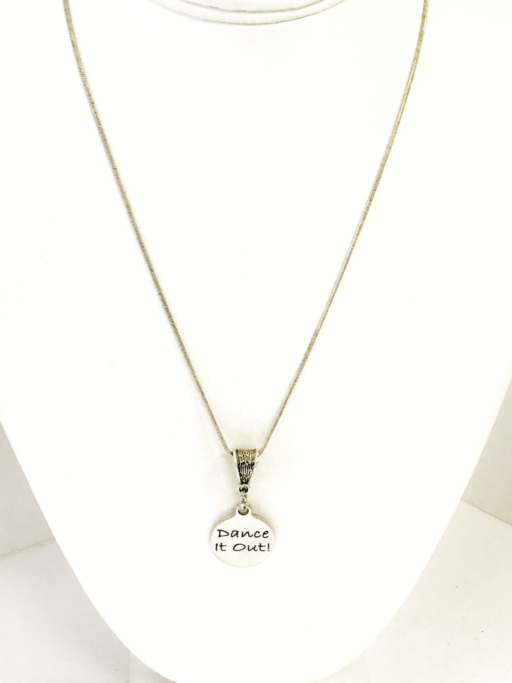 Dance Necklace, Dance It Out Necklace, Girlfriend Gift, Dancer Gift, Dance Gift, Best Friend Gift, Necklace Gift For Her, Love To Dance