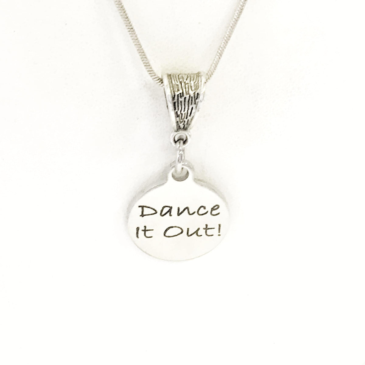 Dance Necklace, Dance It Out Necklace, Girlfriend Gift, Dancer Gift, Dance Gift, Best Friend Gift, Necklace Gift For Her, Love To Dance