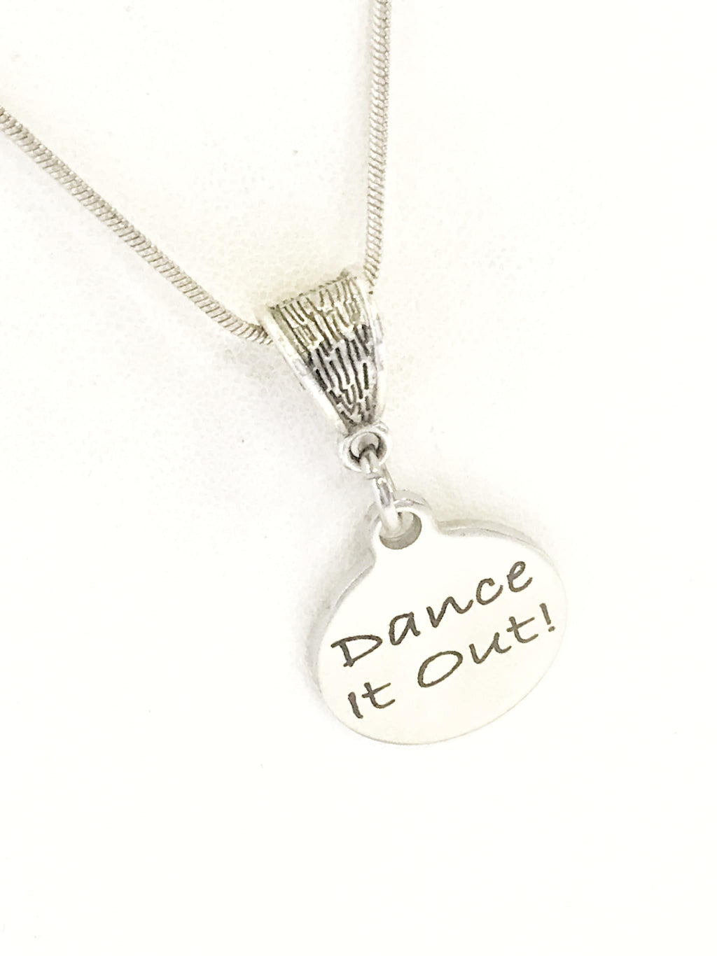 Dance Necklace, Dance It Out Necklace, Girlfriend Gift, Dancer Gift, Dance Gift, Best Friend Gift, Necklace Gift For Her, Love To Dance